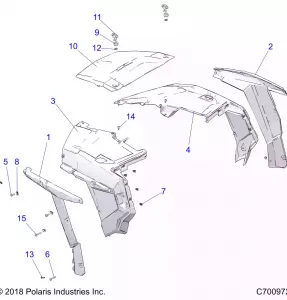 BODY, HOOD AND FRONT BODY WORK - Z20A5A87B2/E87BP/BK/BX (C700972)