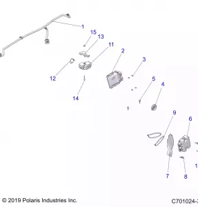 ELECTRICAL, ECM, REGULATOR - Z20A5A87B2/E87BP/BK/BX (C701024-3)