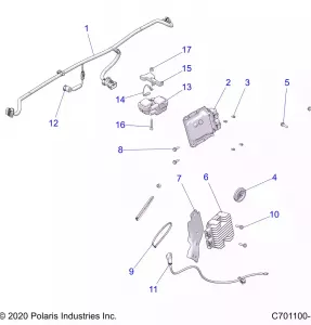 ELECTRICAL, ECM, REGULATOR - Z20A5K87BG (C701100-1)