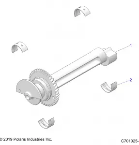 ENGINE, BALANCER - Z20A5K87BG (C701025-1)