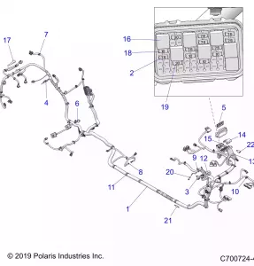 ELECTRICAL, WIRE HARNESS - Z20P4E92AC (C700724-4)