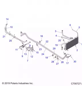 ENGINE, Охлаждение, AUX. SYSTEM - Z20P4E92AC/BC/F92AC (C700727-2)