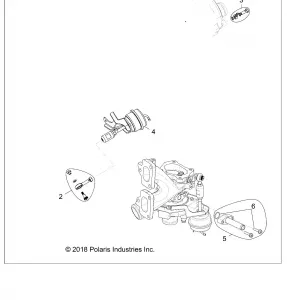 ENGINE, TURBO CHARGER - Z20PAE92AC/BC/F92AC/LC (702566)