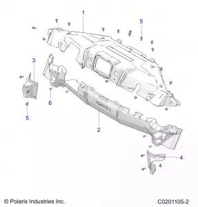 BODY, DASH - Z21HCB18B2 (C0201105-2)