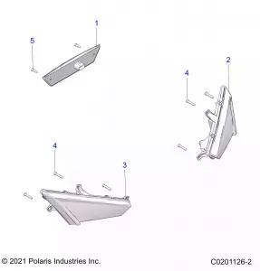 ELECTRICAL, HEADLIGHTS and TAILLIGHT - Z21HCB18B2 (C0201126-2)