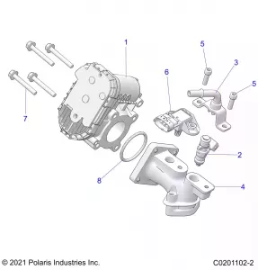 ENGINE, THROTTLE BODY and Топливная система RAIL - Z21HCB18B2 (C0201102-2)