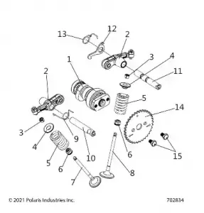 ENGINE, VALVETRAIN - Z21HCB18B2 (702834)