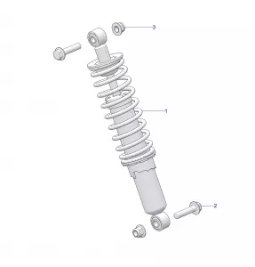 SUSPENSION, SHOCK, FRONT - Z21HCB18B2 (C7045485)