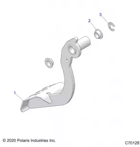 BRAKES, PEDAL - Z21R4U92AN/BN (C701287)