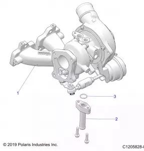 ENGINE, TURBO CHARGER - Z21R4U92AN/BN (C1205828-8)