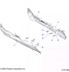 BODY, ROCKERS - Z21R4C92AL/AX/BL/BX (C701288)