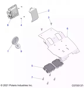 ELECTRICAL, ECU, REGULATOR, ETC. - Z21R4C92AL/AX/BL/BX (C0705137-1)