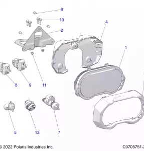 ELECTRICAL, DASH INSTRUMENTS AND CONTROLS - Z21R4E92BD/BJ (C0705751-2)