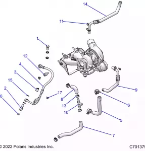 ENGINE, TURBO, Охлаждение AND OIL - Z21R4E92BD/BJ (C701375)