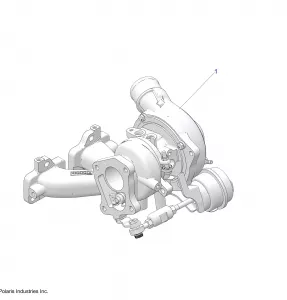 ENGINE, TURBO CHARGER - Z21R4E92BD/BJ (C1208818)