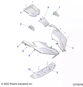 BODY, HOOD - Z21RAC92BF (C0705766)