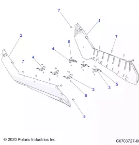 BODY, ROCKER - Z21RAE92AG/AS/BG/BS (C0703727-08)