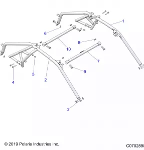 CHASSIS, CAB Рама - Z21RAE92AG/AS/BG/BS (C0702898)