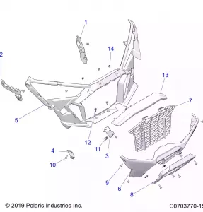 BODY, FRONT BUMPER - Z21RAC92AL/AX/BL/BX (C0703770-15)