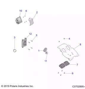 ELECTRICAL, ECU, REGULATOR, ETC. - Z21RAD92BB/BK (C0702895-4)