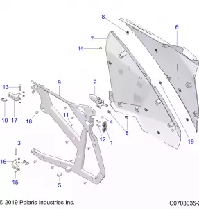 BODY, DOORS,REAR - Z21R4D92BB/BK (C0703035-2)