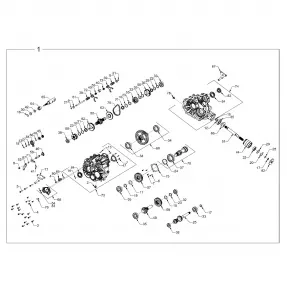 DRIVE TRAIN, MAIN GEARCASE - Z21CHA57A2 (1334344)