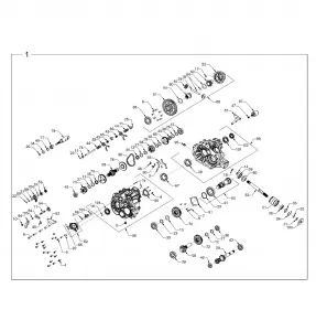 DRIVE TRAIN, MAIN GEARCASE - Z21CHE57AK (1334345)