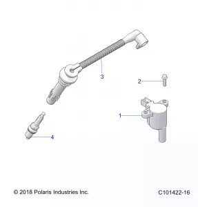 ELECTRICAL, IGNITION - Z21CHA57A2/K2/E57AK (C101422-16)