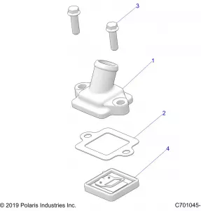 ENGINE, BREATHER - Z21CHA57A2/K2/E57AK (C701045-1)