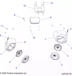 ACCESSORY, AUDIO, SPEAKERS & RELATED - Z21ASK99A4/B4 (C0704716-1)