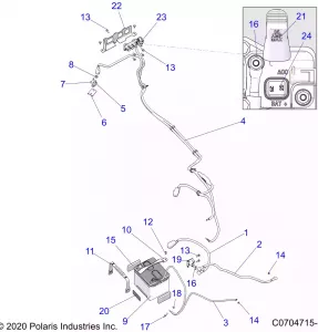 ELECTRICAL, BATTERY AND RELATED - Z21ASE99A5/B5/K99A4/B4 (C0704715-1)