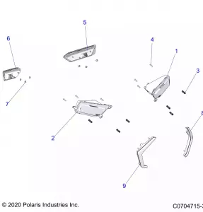 ELECTRICAL, HEADLIGHTS AND TAILLIGHTS - Z21ASE99A5/B5/K99A4/B4 (C0704715-3)