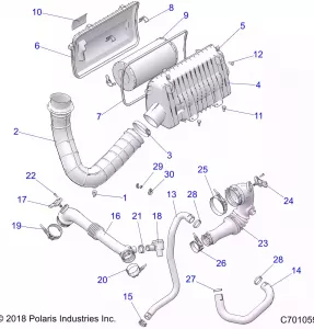 ENGINE, Впуск SYSTEM - Z21PAE92AE/AN/BE/BN/L92AL/AT/BL/BT (C701059)