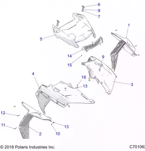 BODY, HOOD AND FRONT BODY WORK - Z21PAE92AE/AN/BE/BN/L92AL/AT/BL/BT (C701062)