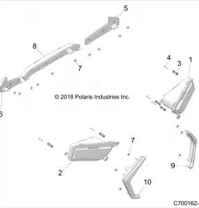 ELECTRICAL, HEADLIGHTS AND TAILLIGHTS, TURBO S AND LE - Z21PAL92AL/AT/BL/BT (C700162-3)