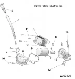 ENGINE, DIPSTICK AND OIL FILTER -  Z21NAM99AG (C700226)