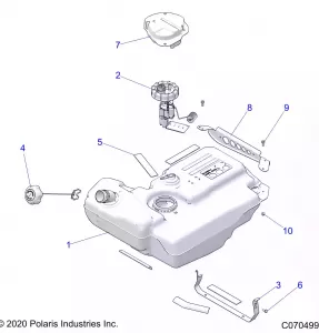 BODY, Топливная система TANK - Z21NAR99AN/BN (C0704997)