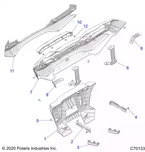 BODY, REAR BUMPER - Z21N4E99AC/AK/BC/BK/K99AP/AG/BG/BP (C701339)