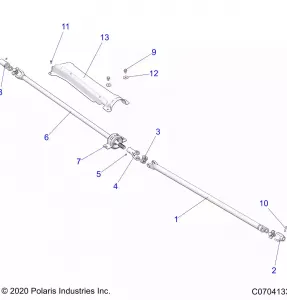 DRIVE TRAIN, PROP SHAFT - Z21N4E99AC/AK/BC/BK/K99AP/AG/BG/BP (C0704133)