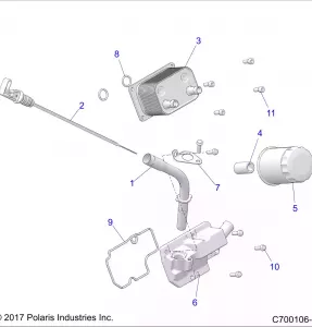 ENGINE, DIPSTICK AND OIL FILTER - Z21N4E99AC/AK/BC/BK/K99AP/AG/BG/BP (C700106-7)