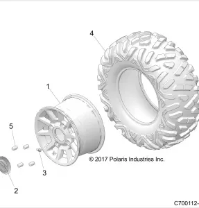 WHEELS, REAR - Z21N4E99AC/AK/BC/BK/K99AP/AG/BG/BP (C700112-2)