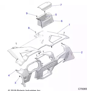 BODY, DASH - Z21N4E92AX/AG/BG/BX (C700652)