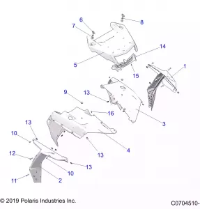 BODY, HOOD AND FRONT BODY WORK - Z21N4E92AX/AG/BG/BX (C0704510-1)