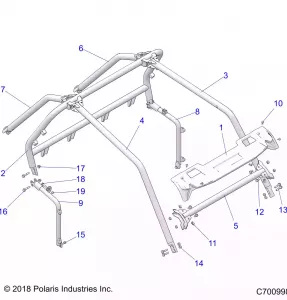 CHASSIS, CAB Рама - Z21NAE92AG/BG/AX/BX (C700998)