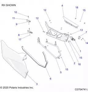 BODY, DOORS - Z22A5A87A2(C0704741-2)