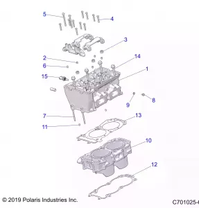 ENGINE, CYLINDER and HEAD - Z22A5A87A2(C701025-6)