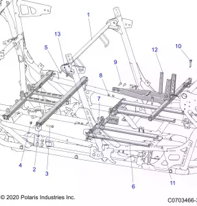 CHASSIS, Сидение AND CENTER CONSOLE MOUNTING - Z22RML2KAL/AP/BK/BL/BP/BT (C0703466-3)