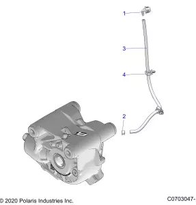 DRIVE TRAIN, GEARCASE, FRONT, VENTING - Z22RML2KAL/AP/BK/BL/BP/BT (C0703047-1)