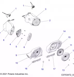 ELECTRICAL, AUDIO, SPEAKERS -  Z22RML2KAL/AP/BK/BL/BP/BT  (C0703472_02)