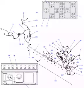 ELECTRICAL, WIRE HARNESS, CHASSIS, PREMIUM - Z22RML2KAL/AP/BK/BL/BP/BT (C703065)